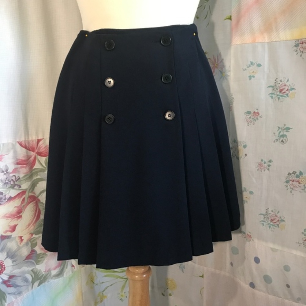 Ann Taylor Skirt Dark Blue Size 10